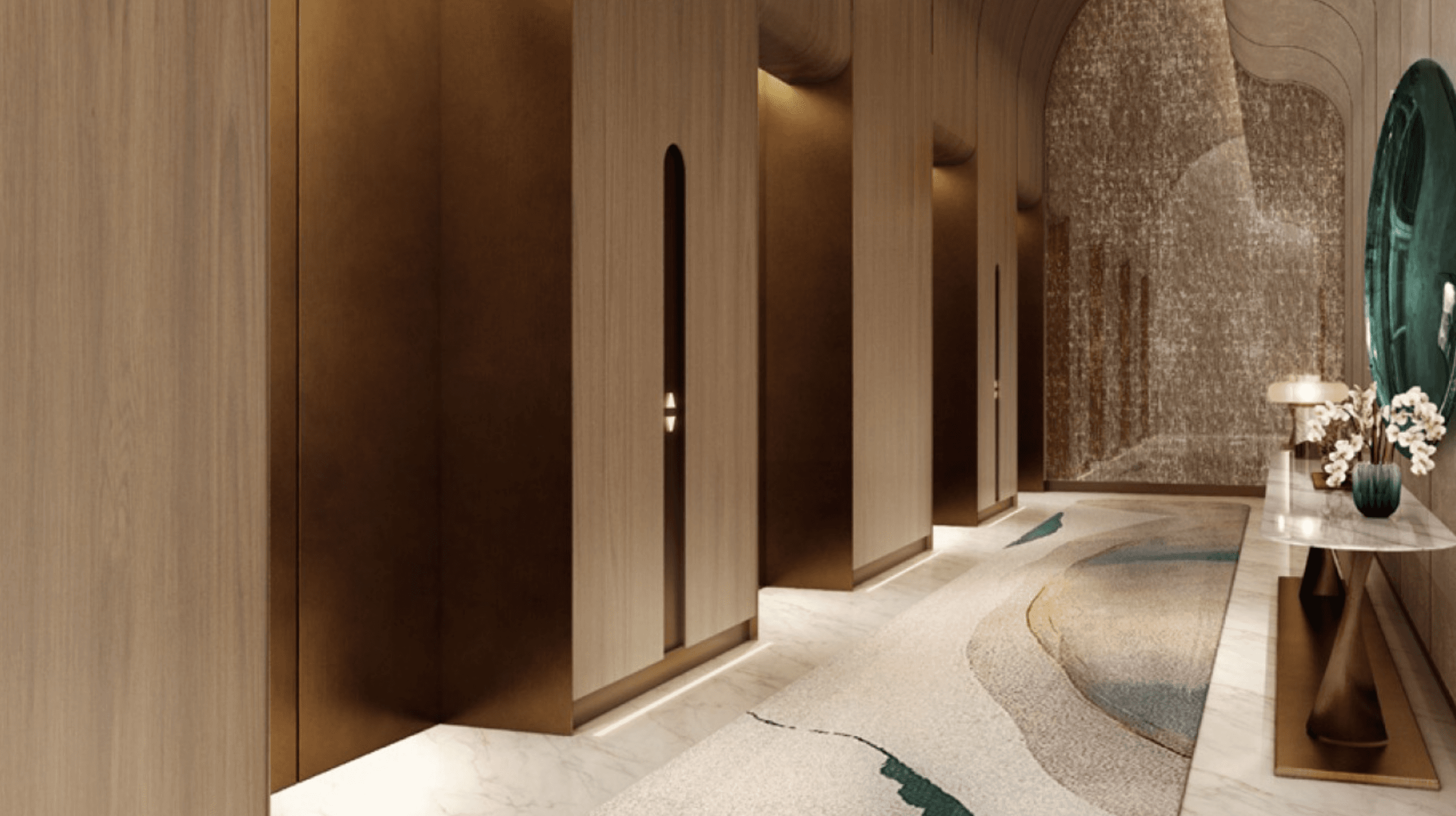 Fairmont Residences Dubai Skyline by VAimage