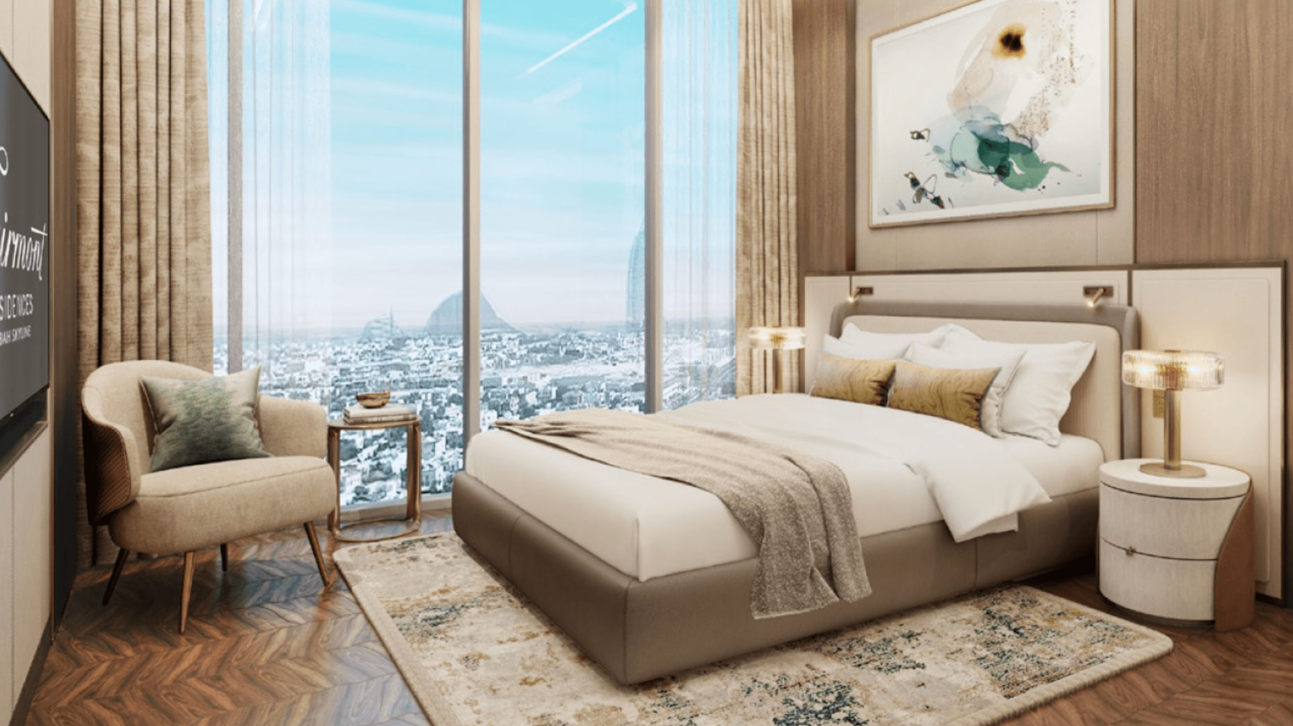Fairmont Residences Dubai Skyline by VAimage
